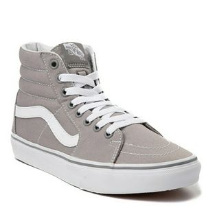 Vans Sk8-Hi new with tags, (Canvas)Grey 8.5M 10W